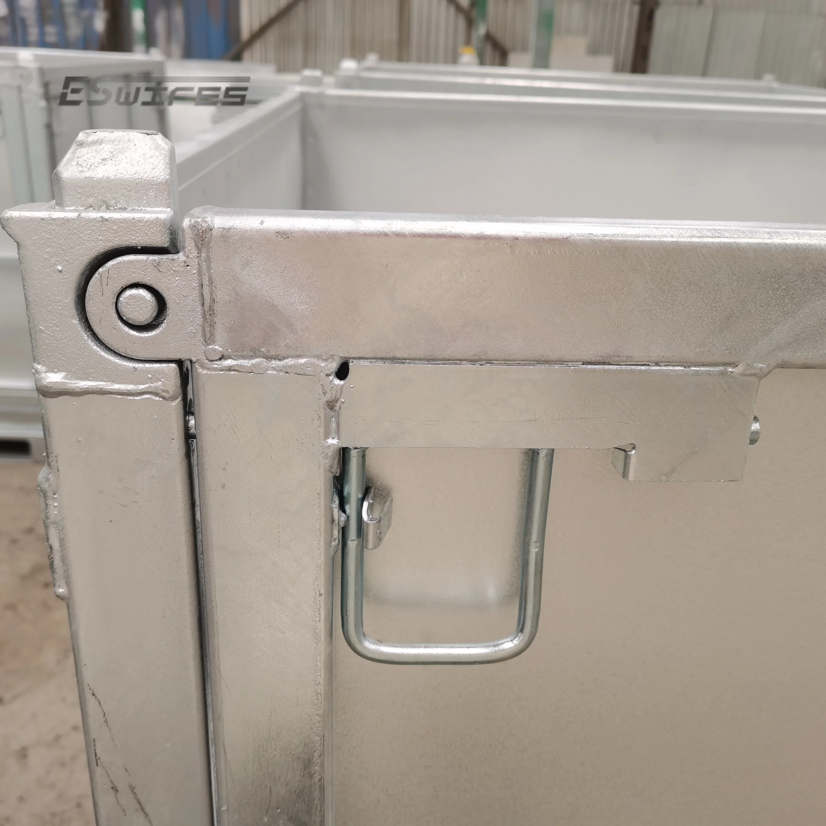 Rubber Collapsable Container Alibaba.com: 1 ton capacity, collapsible design, galvanized metal ...