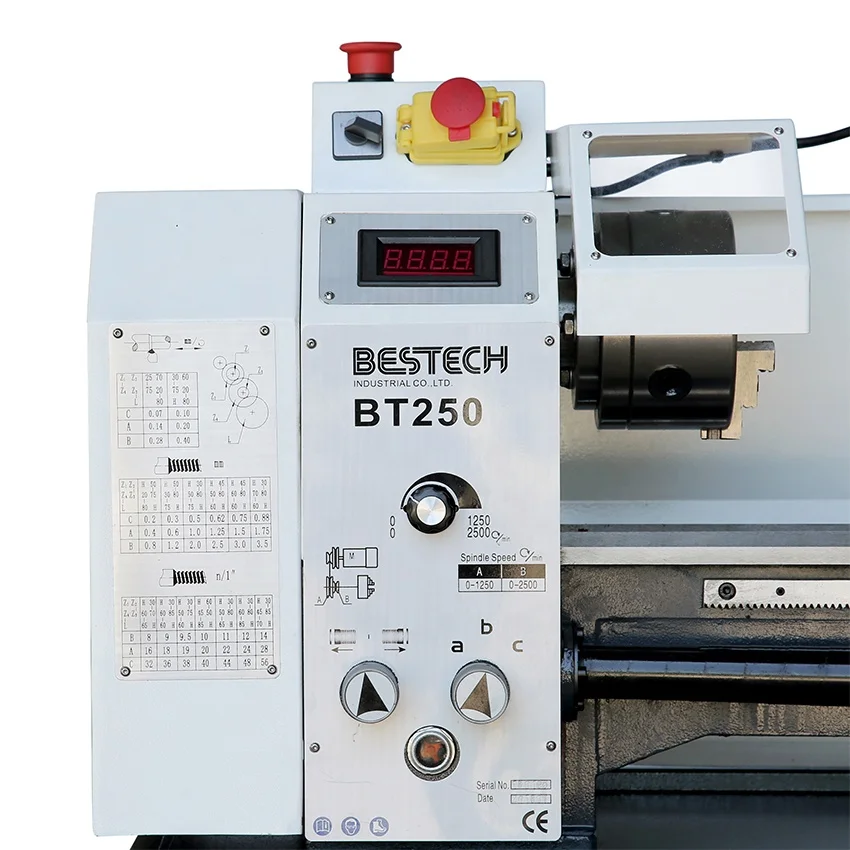 
CJM250/JY250VF, низкая цена, портативные токарные станки с патроном 125 мм 