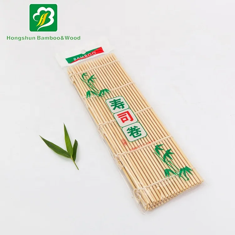 SUSHI MAT BAMBOO 27CM X 27CM (100 Mats)