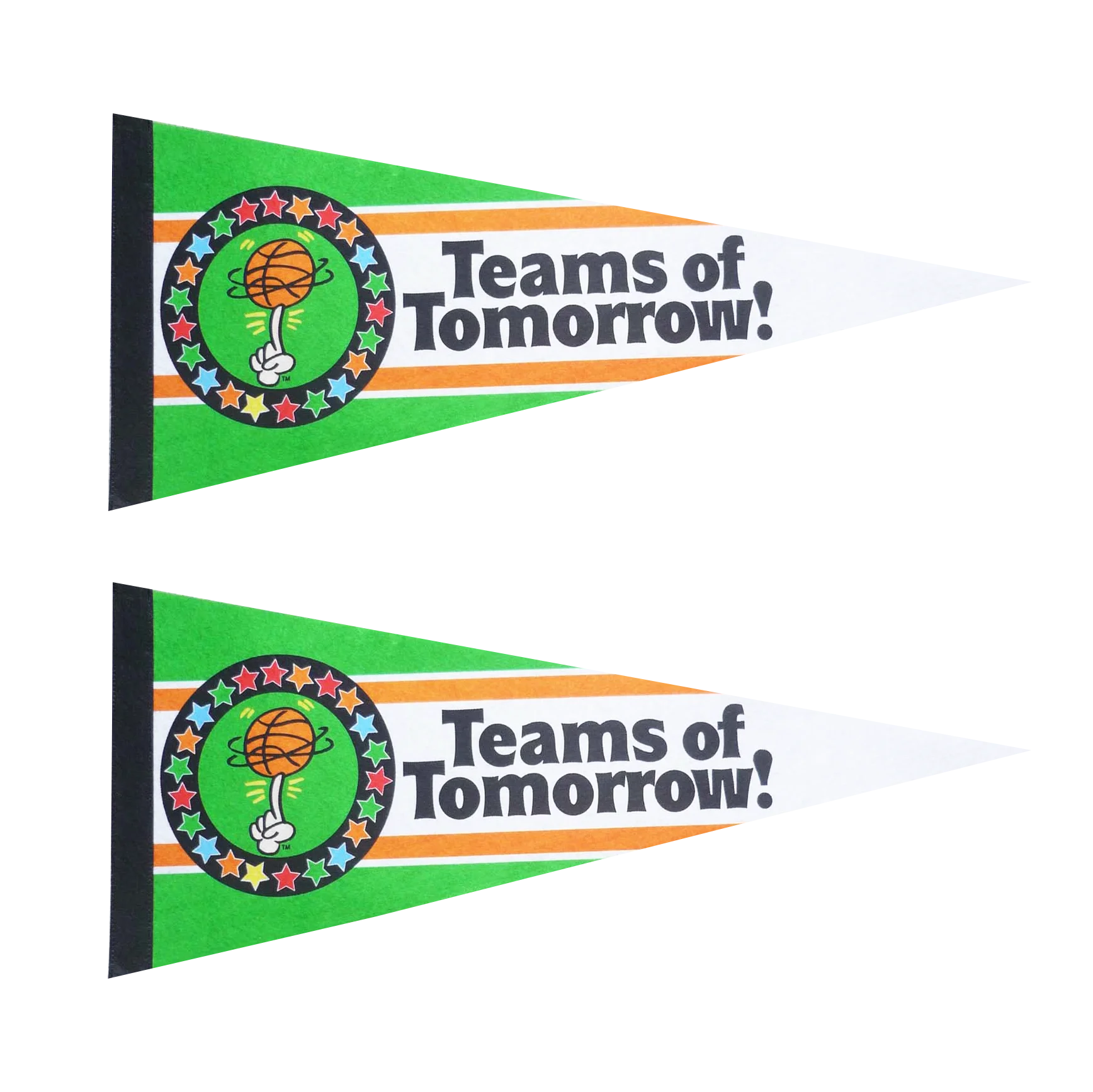 カスタムOEMロゴプリントフラッグペナントフェルトスクールペナント