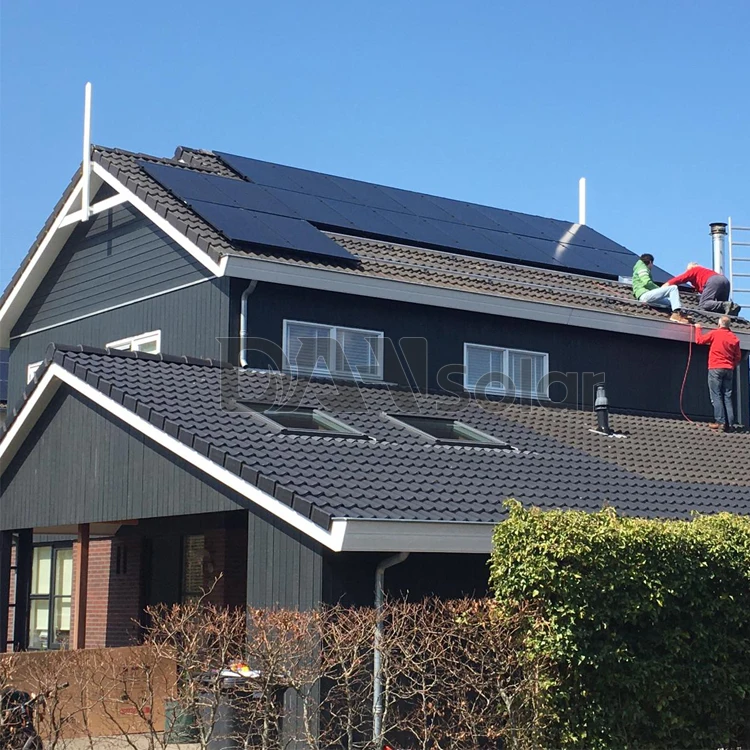 Complet home solar panel power system 10kw 20kw 25kw 30kw 3 phase on grid solar energy system