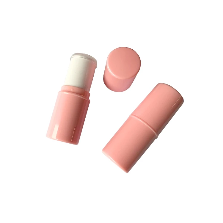 Plastic Biodegradable Lip Balm Tubes Foundation Stick Packaging Makeup