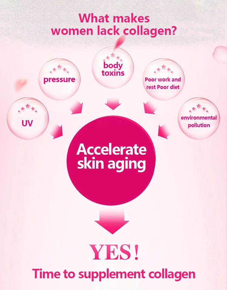 Hot Sale Collagen Cranberry Powder for Women Anti-Aging Nutrition Meal ...