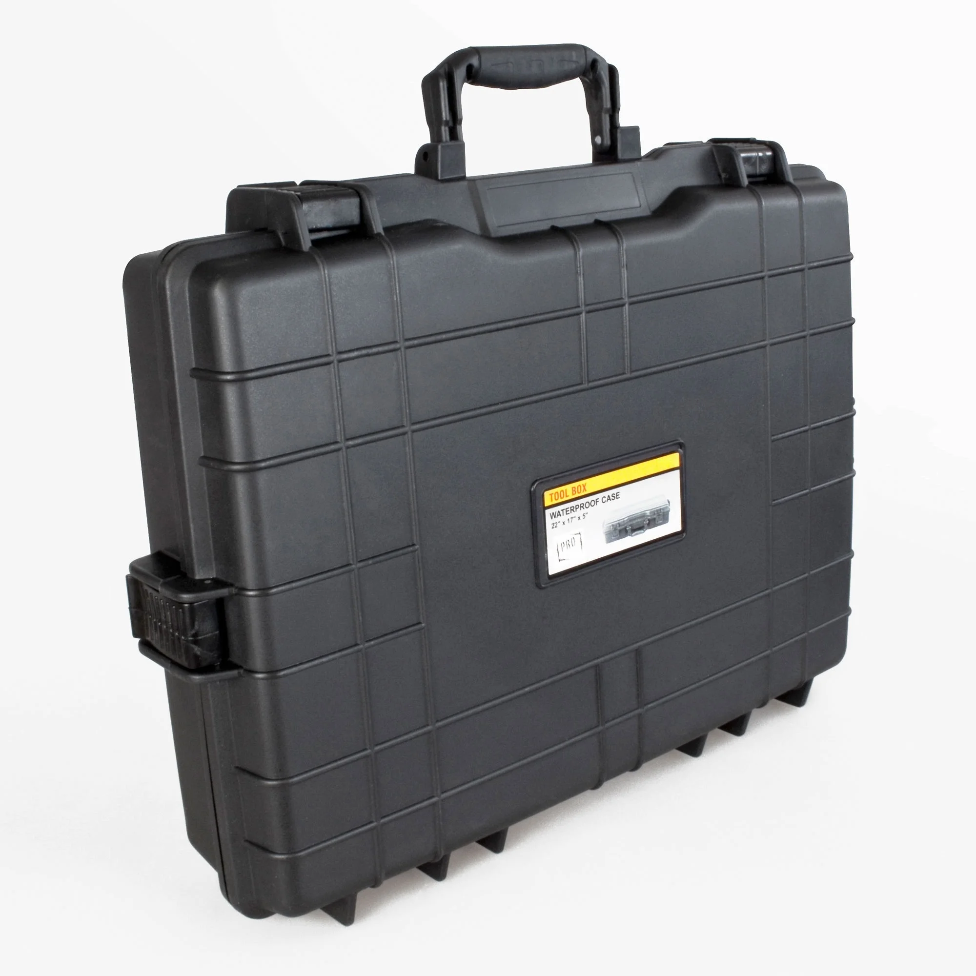 GD5020 Boîtier de sécurité en plastique étanche portable pour ordinateur portable, boîte à outils protectrice pour instruments