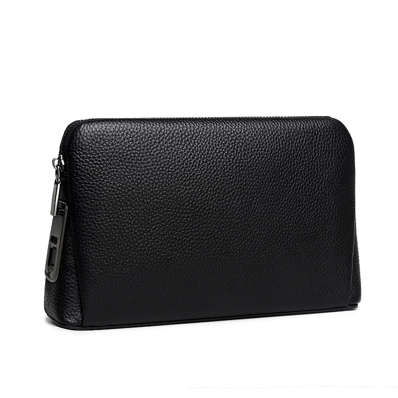 Classic Style Anti-theft Fingerprint Lock Oxford Soft Bag Waterproof Man Office Leather Purses and Handbags Briefcase