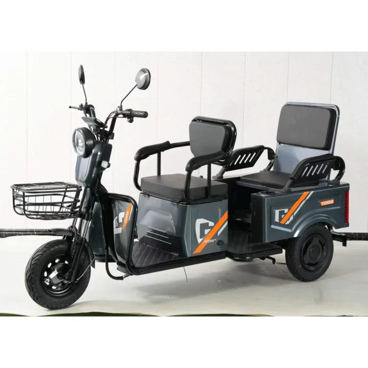 YY Hot-Selling Digital Meter Electric 3-Wheeler Bike High Quality