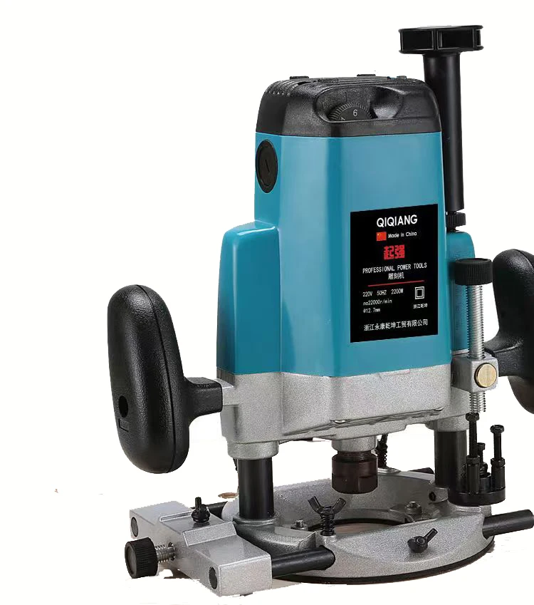 TEBAK 2200W High Power Bakelite Milling Machine Mortise and Tenon Machine Trimming Machine
