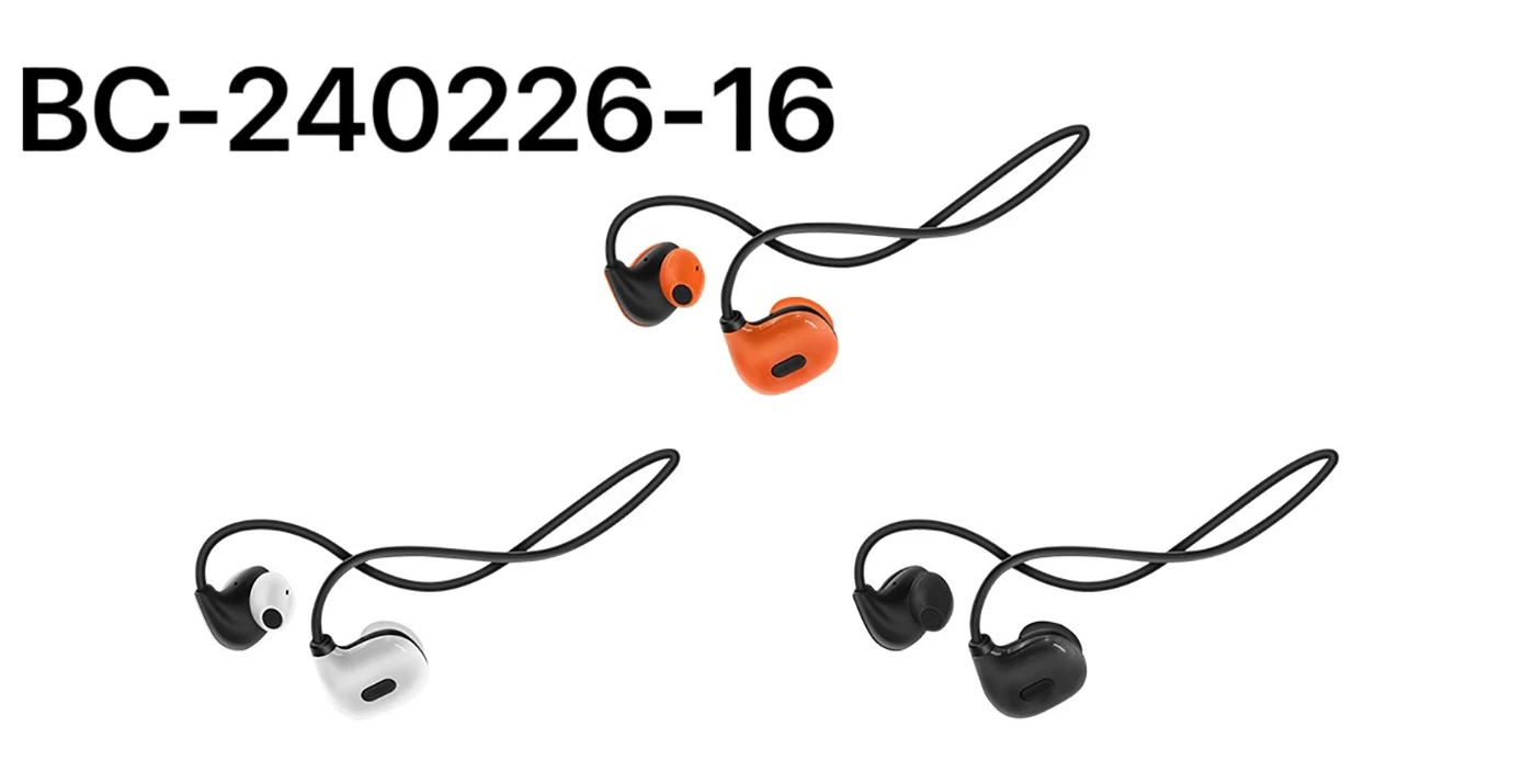 Bluetoothイヤホン BC-240226-16 TWS Earbuds - Wireless Headphones with Bone Conduction
