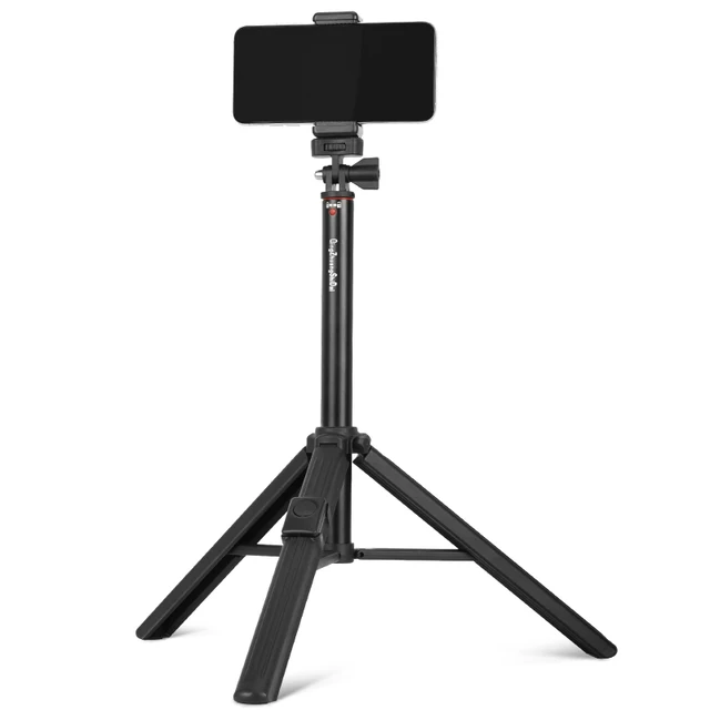 ZP100 Selfie Foldable with Wireless Remote Shutter and 360 Rotation Tripod Stand Selfie Tripod Monopod Stand Selfie Stick Tripod