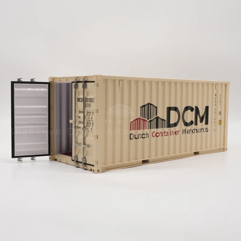 【L】O.A.S Model kontejneru z továrny, na míru upravené řemeslné krabice pro přepravu v měřítku 1:20, model kontejneru DCM