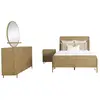 Sand + Rattan + Bedroom + 4 Piece Set+King