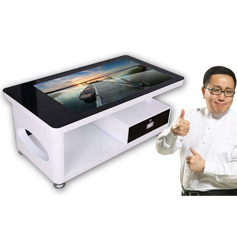 Цифровая вывеска и дисплей интерактивный сенсорный экран монитор умный стол сенсорный экран журнальный столик