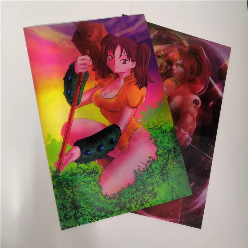 Экологически чистый индивидуальный 3d постер, печать, 3d Сексуальный Обнаженный постер, печать для украшения