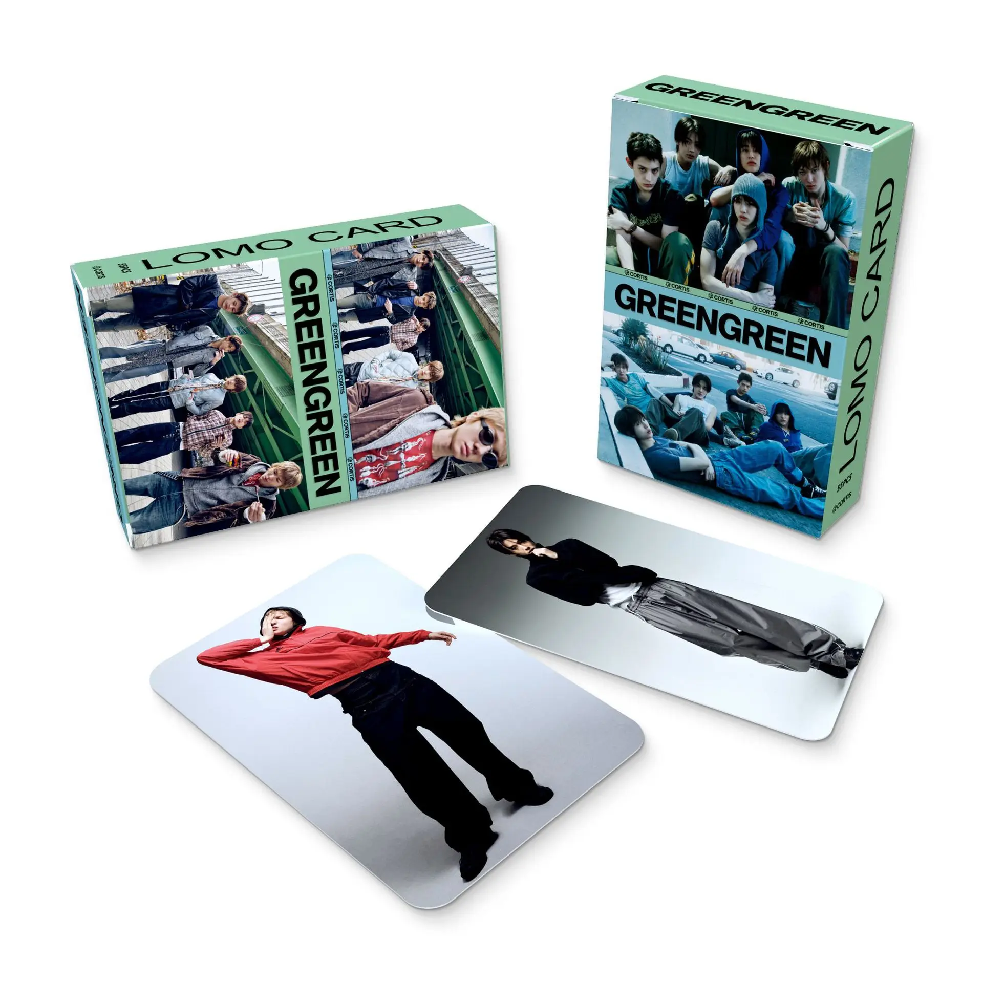 55Pcs/Set Kpop Cortis Korean Style Lomo Cards KEONHO SEONGHYEON 
