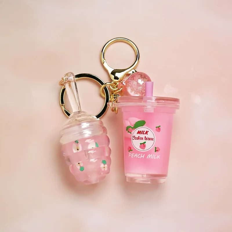 High Quality POMPOM Keychain Lipgloss With Mirror Lipgloss Base Wholesale  Private Label Vendors Lip Gloss