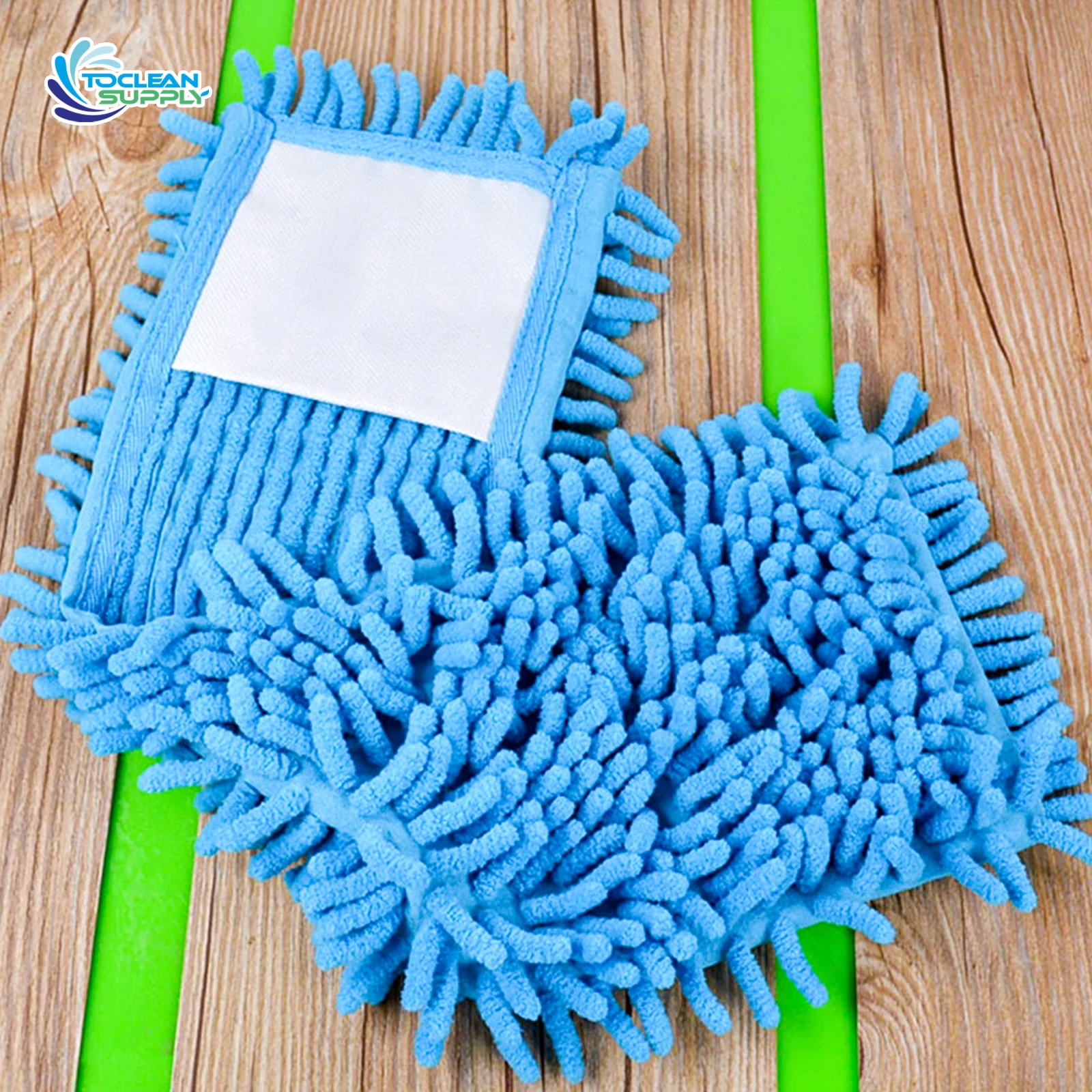 Factory Supplied Reusable 40 CM Washable Mop Pads Cleaning Dust Head Replacement Replacing Microfiber Flat Mops