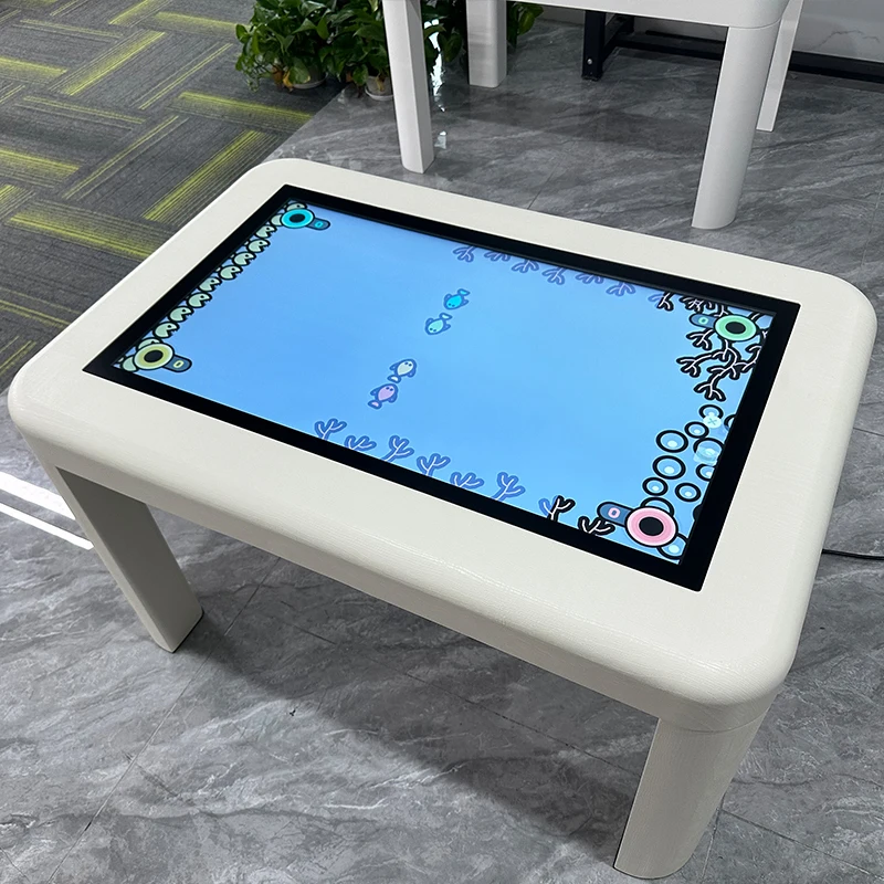 32 Inch Object Recognition Restaurants Smart Digital Interactive Price Multi Touch Screen Coffee Shop Dining Table for Education