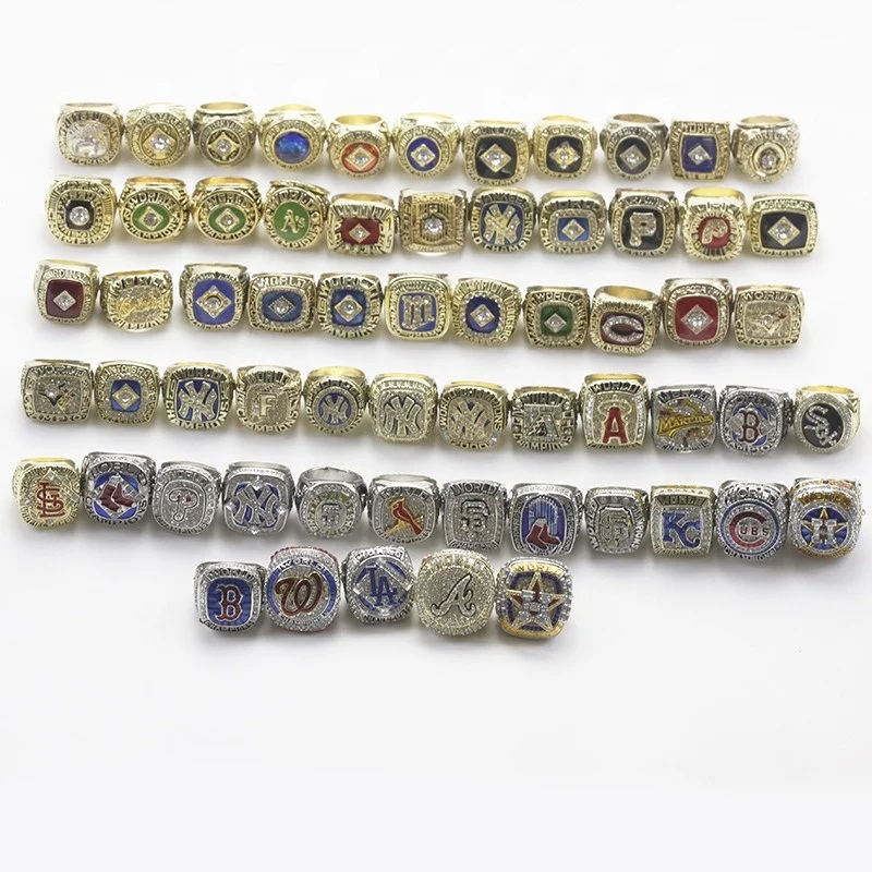 Hot Selling 1960-2022 MLB Baseball Championship Ring Set with