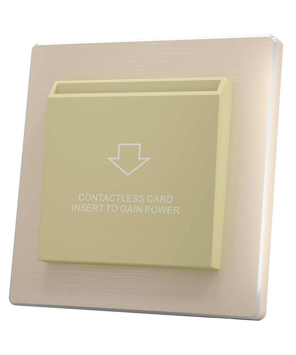 Smart Hotel Room Key Card Power Sockets and Switches Hotels Wireless Hotel Card Switch Rfid Card Power Switch