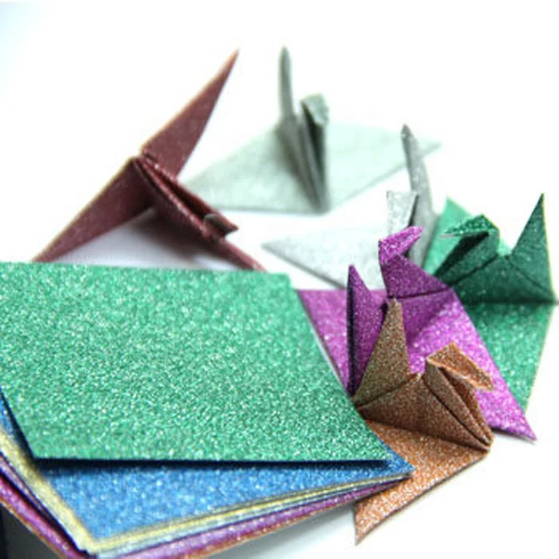 A4 Glitter Wrapping Paper Sparkle Shiny Glitter Cardstock Paper for DIY Arts 250 Gsm