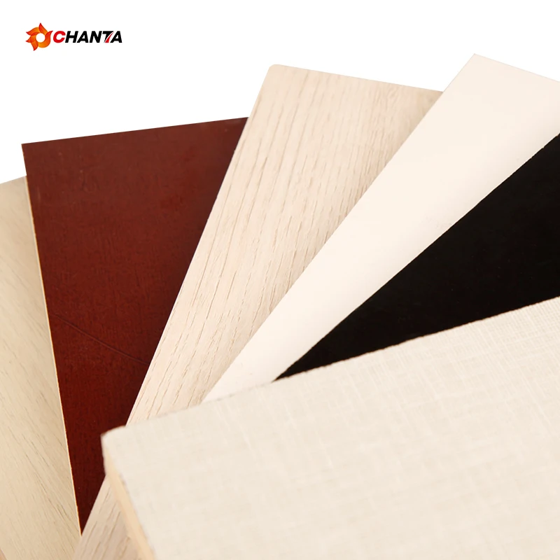 Melamine Mdf in Turkey Core and Color Can Be Customized Decoration 4mm 5mm Mdf Board Melamine