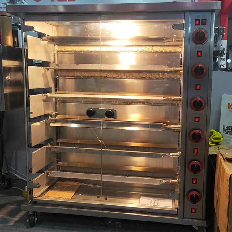 commercial electric gas arabic chicken roaster