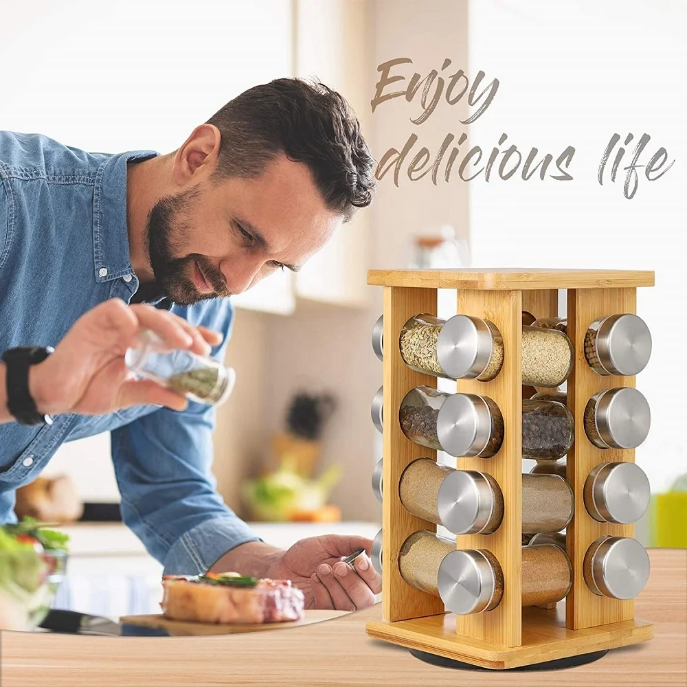 Rotating Wooden Spice Drawers Rotating Spice Target Spice Rack