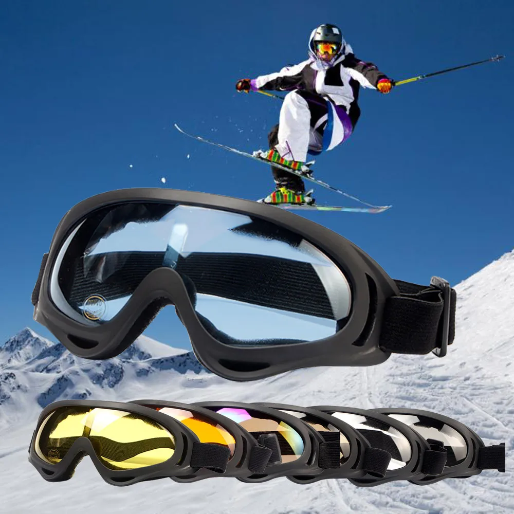 Ski Goggles Outdoor Windproof and Dustproof Snowboard Snow Goggles Glasses for Outdoor Sport 