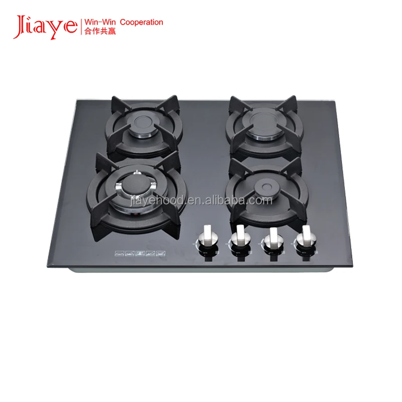 Encimera De Gas De Vidrio Templado Con Certificado Ce,Cocina De Gas De 4  Quemadores Integrados,Anafe A Supergas 4 Hornallas Para Cocina - Buy 59cm  De Templado De Vidrio De Estufa De Gas