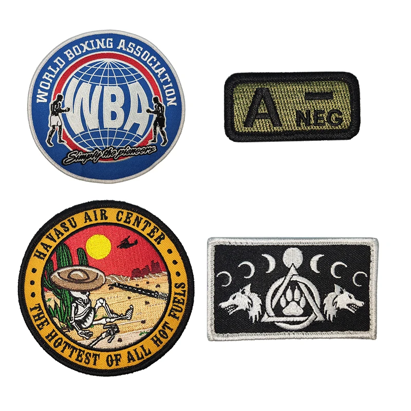 Strong iron on backing for long lasting patches AWELLS