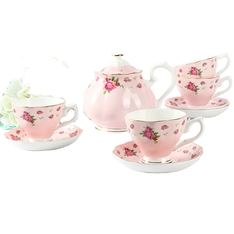 Stoffig teer Verwachten 9pcs Tea Sets / Modern Tea Sets For Adults / Pink Tea Set - Buy Tea Set,Modern  Tea Set,9 Pcs Tea Set Product on Alibaba.com