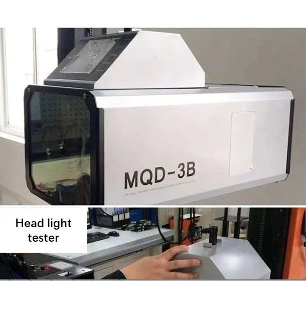 Mqd3b Automatic Car Headlight Testing Machine Vehicle Lamp Testing