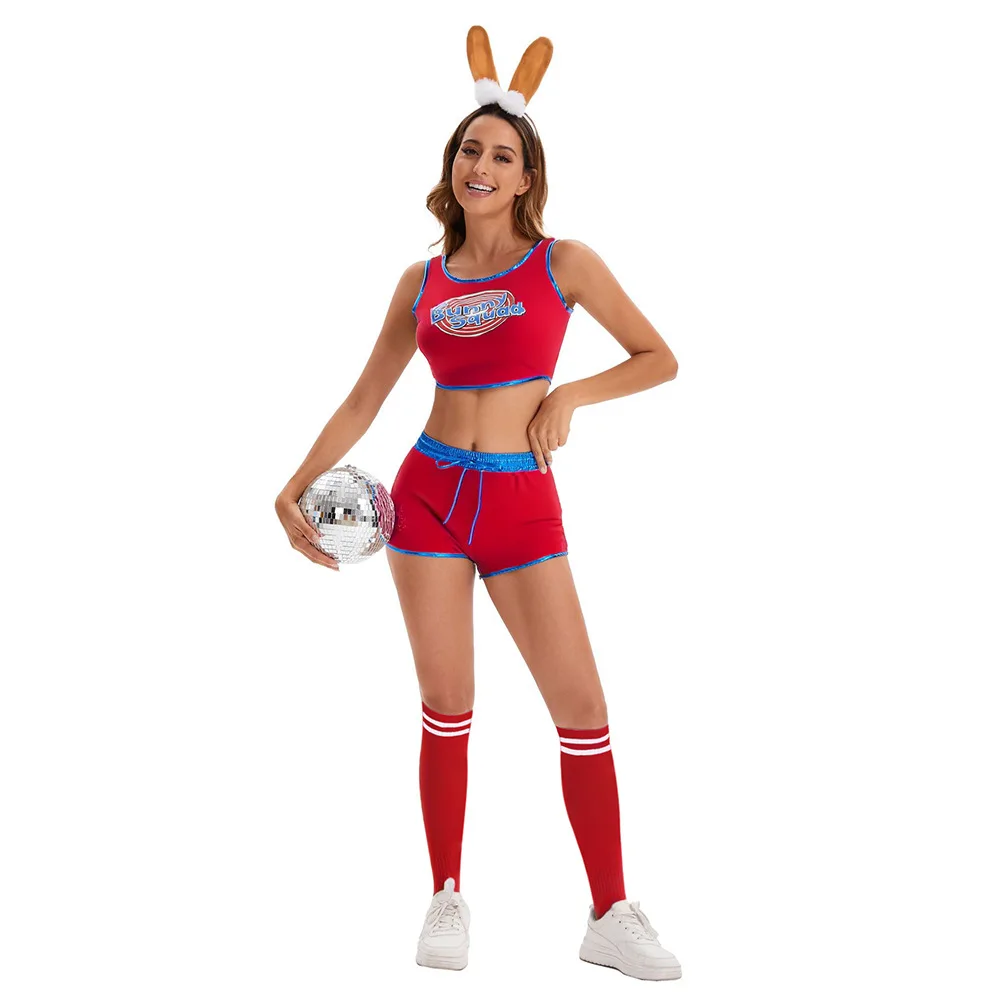 Women's Sexy Rabbit Cosplay Costume for Halloween Party