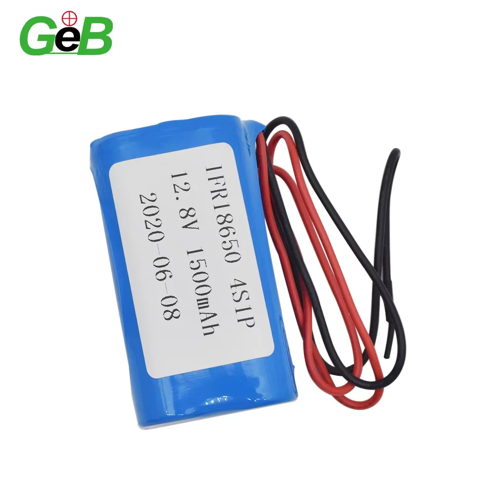 Hot Sell Rechargeable Cylindrical 18650 3.2v 12.8V 1500mAH LiFePO4 Lithium Battery