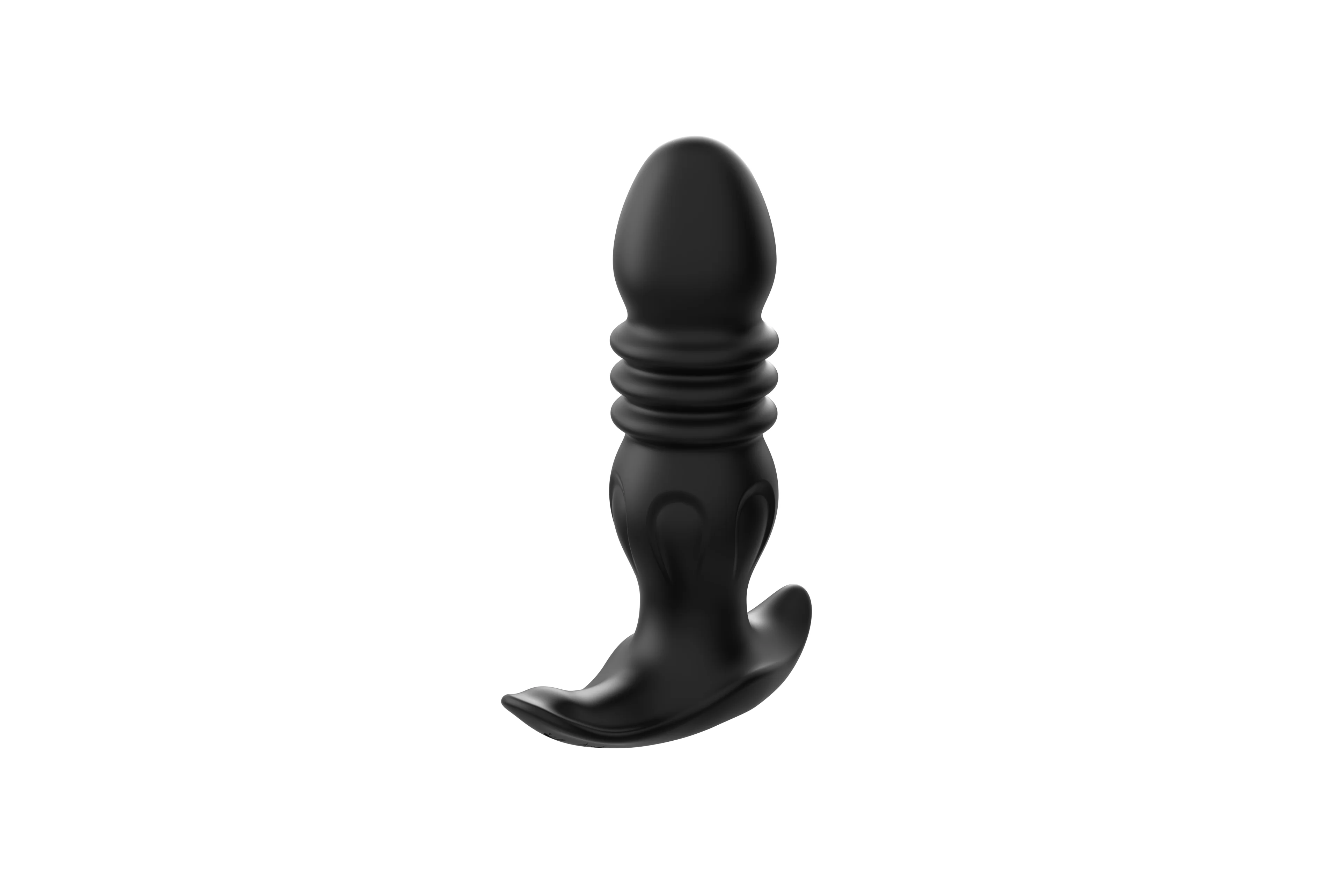 Silicone and ABS construction with ergonomic design for internal stimulation