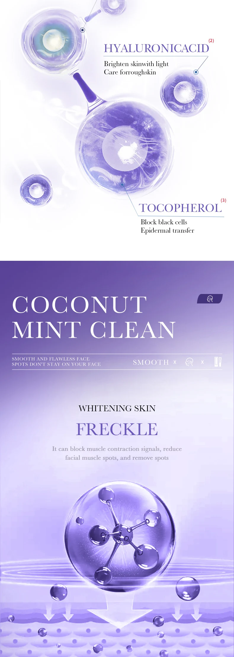 SADOER Wholesale Moisturizing Niacinamide Serum Whitening Freckle Removing Cream Skin Care Facial Mask factory