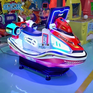 Amusement Park Kiddie Rides Simulation Motorcycle Hd Screen Coin Operated Swing Games Machine