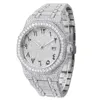 Silver&Arabic index&steel strap