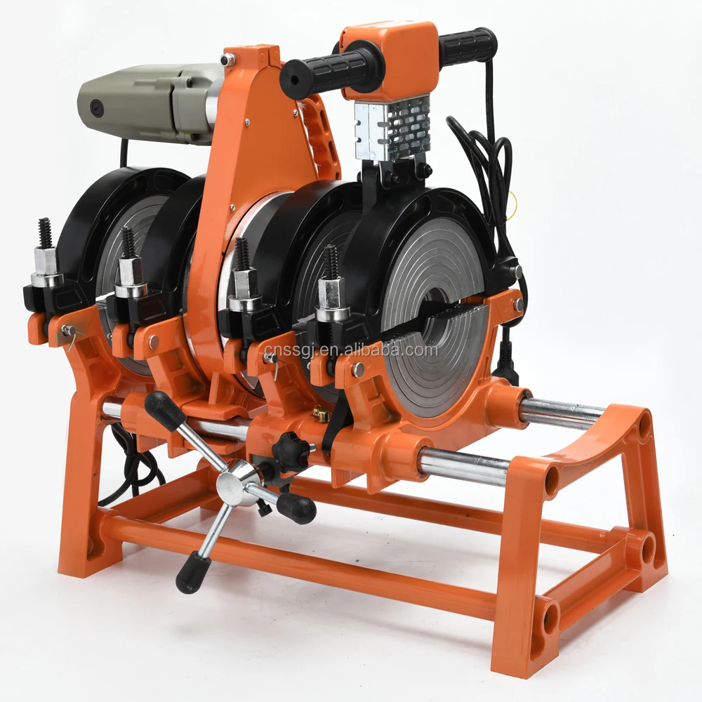 Manual HDPE Pipe Jointing Machine HDPE Butt Welding Machine 250mm Hand PE Thermofusion Welding Machine