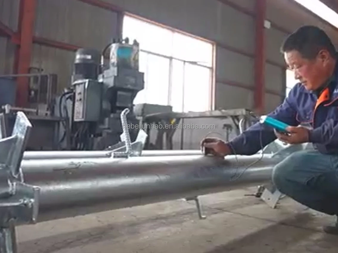 High-quality Hot Dip Galvanized Steel Pole Mounts for Telecommunication Towers Junhao Brand manufacture