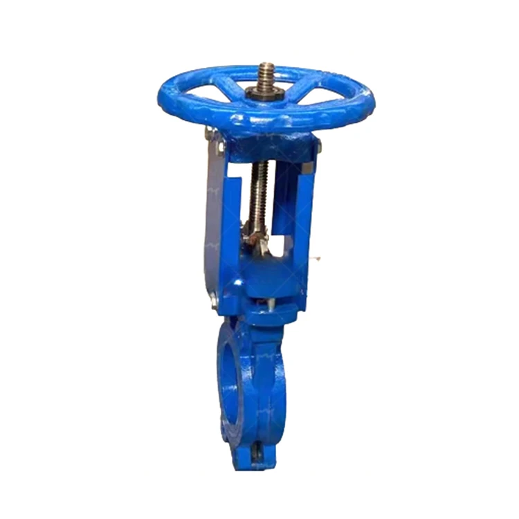 Manual ductile iron slurry valve