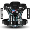 Camouflage blue single harness