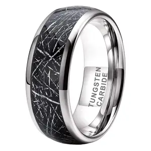 Rings Bohemian Style Unique Luxury the Black Silk of the Galactic Void Wormhole Accessory Sophisticated Decoration Marriage Ring