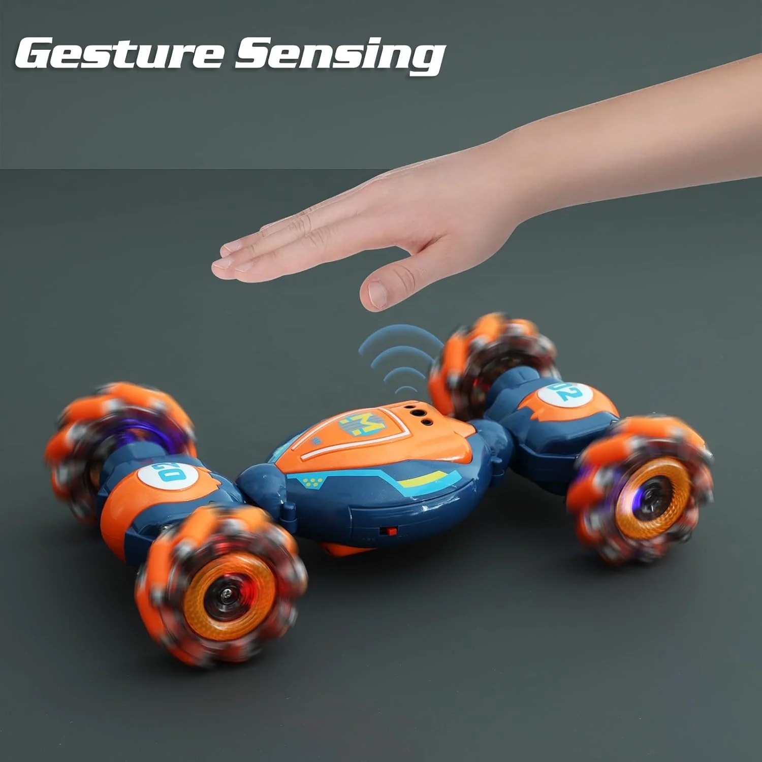 Carro De Juguete Remote Control Toy Rc Auto Hand Gesture Sensing Rc Stunt  Car 1/18 4Wd Rotation 360 Remote Control Car