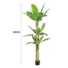 Banana tree, 300cm tall (comes with black base).