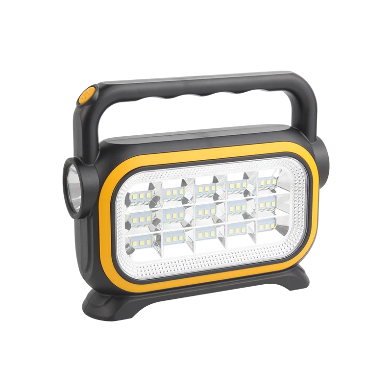 New Arrival Solar Multi Function Rechargeable Hand Lamp Portable Emergency Hiking Camping Light Outdoor LED Hand Lamp