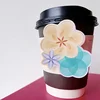 White card cup sleeve
