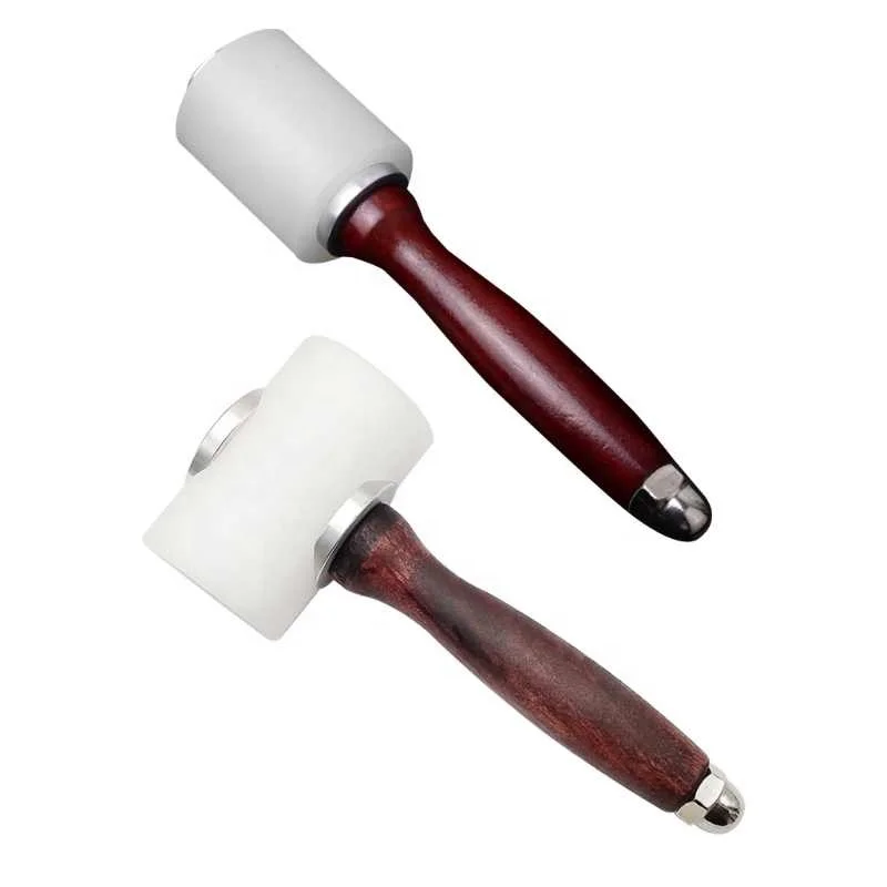 Перфоратор для резания, молоток ручной работы для резьбы по коже, «сделай сам», ремесло из воловьей кожи