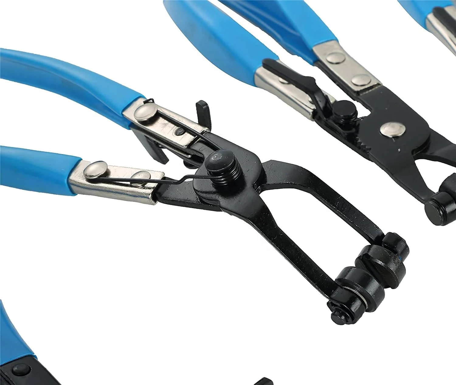 9PC Wire Hose Clamp Pliers Set | Swivel Jaw Fuel Oil Water Auto Tool Kit