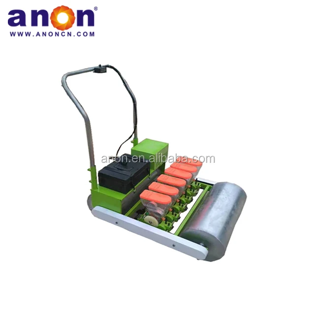 ANON Manual Seeder Machine 10 Row 7hp Gasoline Engine Seeder High Precision Vegetable Seeder for Sale